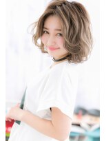 ヘアアンドビューティー ミック(Hair & Beauty miq)&nbsp;外国人風☆色っぽミディアムa