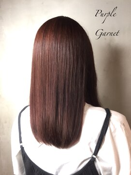 セシルヘアー 京都駅前4号店(Cecil hair) パープルガーネット