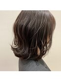 20代30代40代★スタイリング簡単♪小顔見せ☆丸みミディ