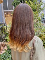 シルフ 吉祥寺(sylph)&nbsp;鮮やかイエローの裾カラー【sylph吉祥寺】