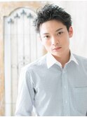 ≪mod's men≫ワイルドツーブロックショートウェットヘアa
