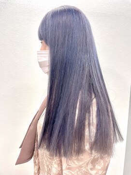 エクラヘア(ECLAT HAIR) ラベンダーグレージュカラー