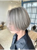 ハイトーンハンサムショート
