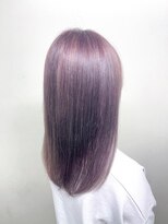 バブルス 所沢店(BUBBLES)&nbsp;透け感が可愛い！アメジストラベンダー