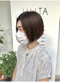 【JILI.TA京都】20代30代40代大人女性の前下がりボブ♪