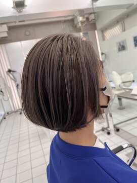 ルートエイチ 市川(Root H) ショコラアッシュ ヘルシースタイル ふんわりカール 市川