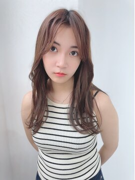 エミュー 湘南台店(emue) メルティカラー/似合わせカット/ウェーブミディアム/湘南台