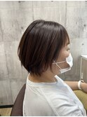 手で乾かしただけで収まる極艶ストレート