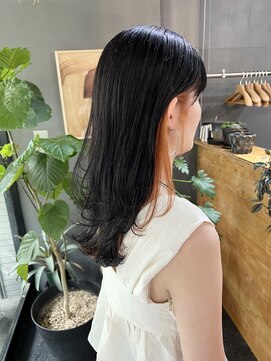 ルーシーバイパム 恵比寿(Lucy by PAM.) オレンジイヤリングカラー