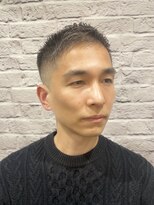 グレイスフル バーバープラチナム 六本木店(Graceful Barber platinum)&nbsp;メンズ/バーバー/フェード/スキンフェード/黒髪/アップバング