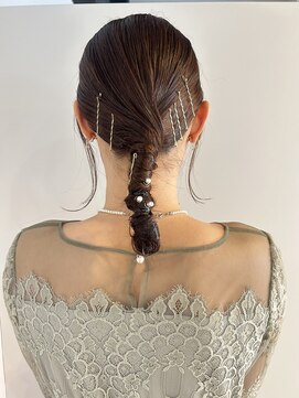 コネクト(conect) お呼ばれヘアセット*パール*