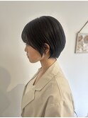 【ayari】ショートカット×オリーブグレージュ