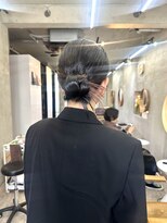 ヘアセット/カチモリヘア/パーティーヘア/学割/ヘアメイク