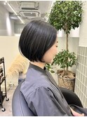 ボブに近いショートボブ/ボブ寄りショートボブ