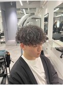 【メンズ】ツイストスパイラルパーマ