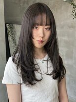 テトヘアー(teto hair)&nbsp;ロングレイヤーウルフオリーブベージュ