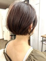 ルアン 上通り(ruen) 丸みショートボブ 熊本ショート ruen 髪質改善