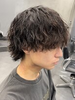 フィフスパーク(fifth PARK) 渋谷波巻きスパイラルパーマシャドウパーマメンズウルフカット