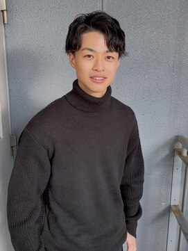 メゾン(Maison) ニュアンスパーマ韓国マッシュ大人メンズカット名古屋矢場町栄