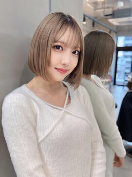 ロンドミラー 博多店(Lond Mirror) メルティカラー/フェニミンロング/似合わせカット/博多