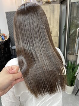 ジルブラン 土浦(JIL BLAN)の写真/《大人女性の美をサポート》褒められる髪質！選び抜かれたトリートメントでうるつや質感に！