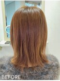 お悩み別【BEFORE/AFTER】色落ちしやすい髪質を劇的改善(^^)