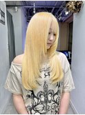 【ブロンドヘアー×韓国レイヤー】