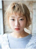 大人可愛いマッシュショートボブウルフカット◎30代40代50代60代