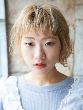 カライング(ing) 大人可愛いマッシュショートボブウルフカット◎30代40代50代60代