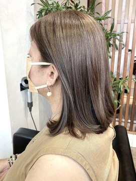 ハーツ(Heart's) 白髪ぼかしグレージュカラー