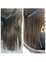 コレットヘア(Colette hair)&nbsp;【miyu】酸性ストレートビフォア、アフター！