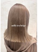 milk tea beige