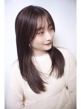 グランアージュ ネオ 船橋北口店(grandage neo) 30代40代50代/内巻きロングレイヤー/髪質改善/縮毛矯正