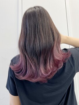 アライブ キチジョウジ(ALIVE Kichijoji) 【ALIVE吉祥寺】ラベンダーベージュグラデーションカラー