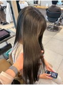 Lomalia表参道ナチュラル暗めカラーグレージュ