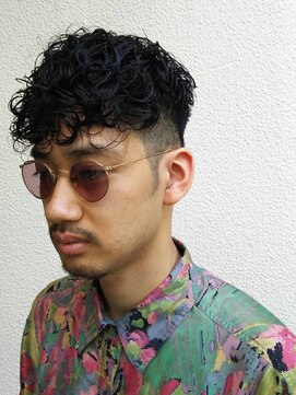 ブロック ジャポン(bloc japon) ハードパーマショート メンズショート メンズパーマ/池田裕和