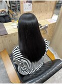 【艶髪】シルキーな柔艶ロングストレート仕上げ◎/秋冬スタイル