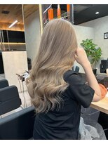 ラピス 大阪心斎橋店(Lapis)&nbsp;ミルクティー／ダブルカラー／ハイトーン／レイヤーカット