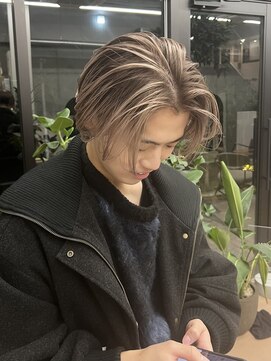 ヌエン 渋谷(NU/EN) メンズバレイヤージュ/メンズシャドールーツ