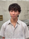 スパイラルパーマ