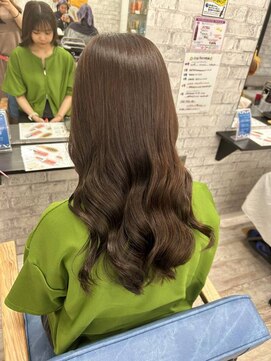 サロンジオ 本厚木(salon the O's) 大人ガーリー/ダークアッシュ/似合わせカット