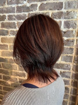 ヘアー クランチ(HAIR CRUNCH) ゴッホカラー×ミディアム