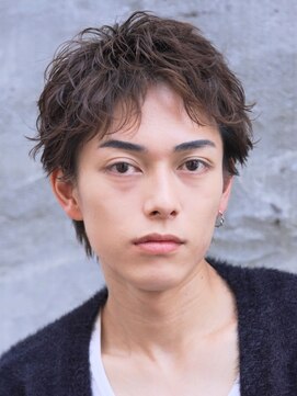 レタッチバイフィフス(RETOUCH by fifth) 原宿メンズパーマルーズショートアクティブショートツイスパ緩め