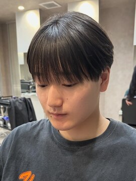 エルマーク 松山(L-MARK) マッシュヘア/フェザーパーマ/メンズヘア/men's