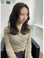 ミヨン 京都烏丸店(miyon) 【miyon】韓国レイヤーカット×暗髪カラー×髪質改善