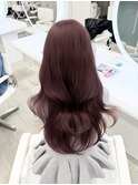 後ろ姿盛れる＊ブリーチなし透明感カラーピンクベージュ