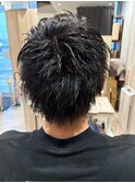 爽やかアップバングの王道メンズショート 