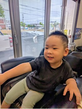 カオル(KAORU)の写真/親子でオトク通えるクーポンあり！散髪が苦手なお子様も気軽に◎