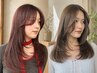 【理想のカラーに】ケアカラー+最高級髪質改善TOKIO5Stepトリートメント