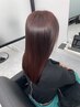 【美髪Lv.★★☆/2回目まで】髪質改善カラー(白髪染も可)+Tr
